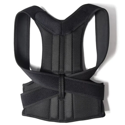 Universal Posture Belt for Men and Women - Comfortable and Fitting Back Support, Elastic with Back Support