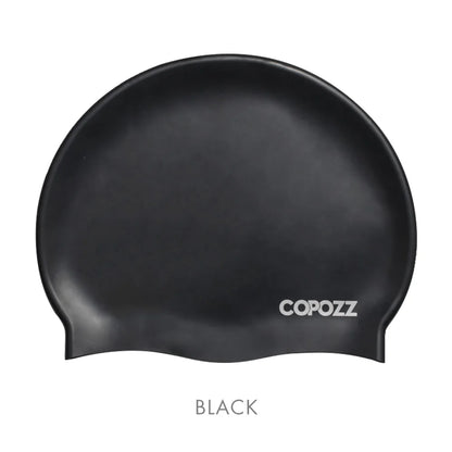 Men Elastic Swimming Hat Large Size Swimming Wear Professional Adults Waterproof Swimming Hat Silicone Swimming Caps