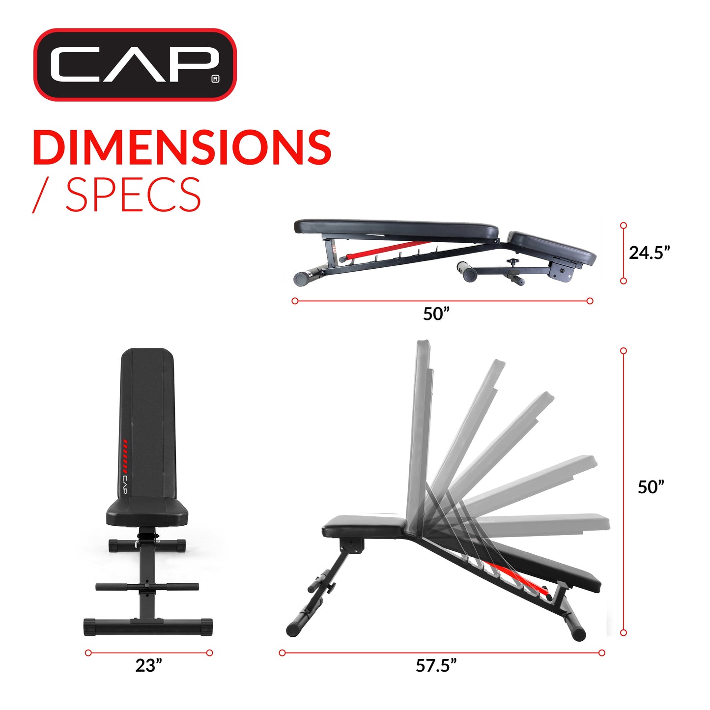 Multi Purpose (Foldable) Utility FID Weight Bench