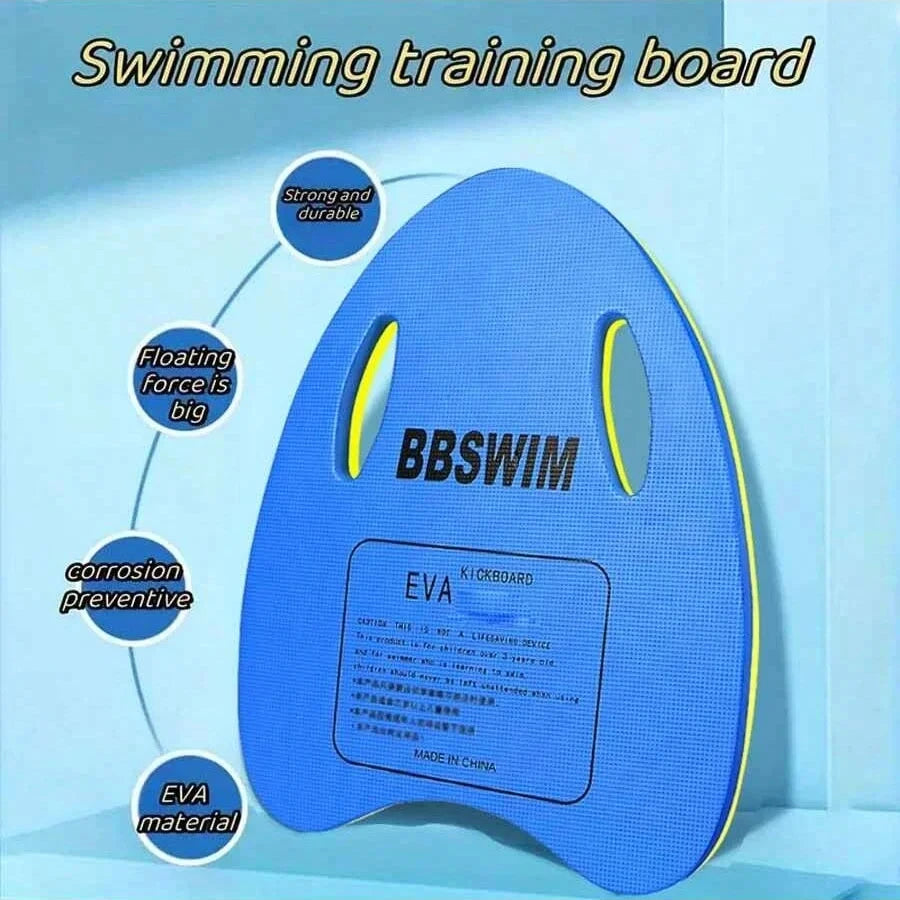 1Pc EVA Foam Swimming Board, Swimming Learning Auxiliary Skirting Board, with Large Buoyancy, Suitable for Swimming Pools