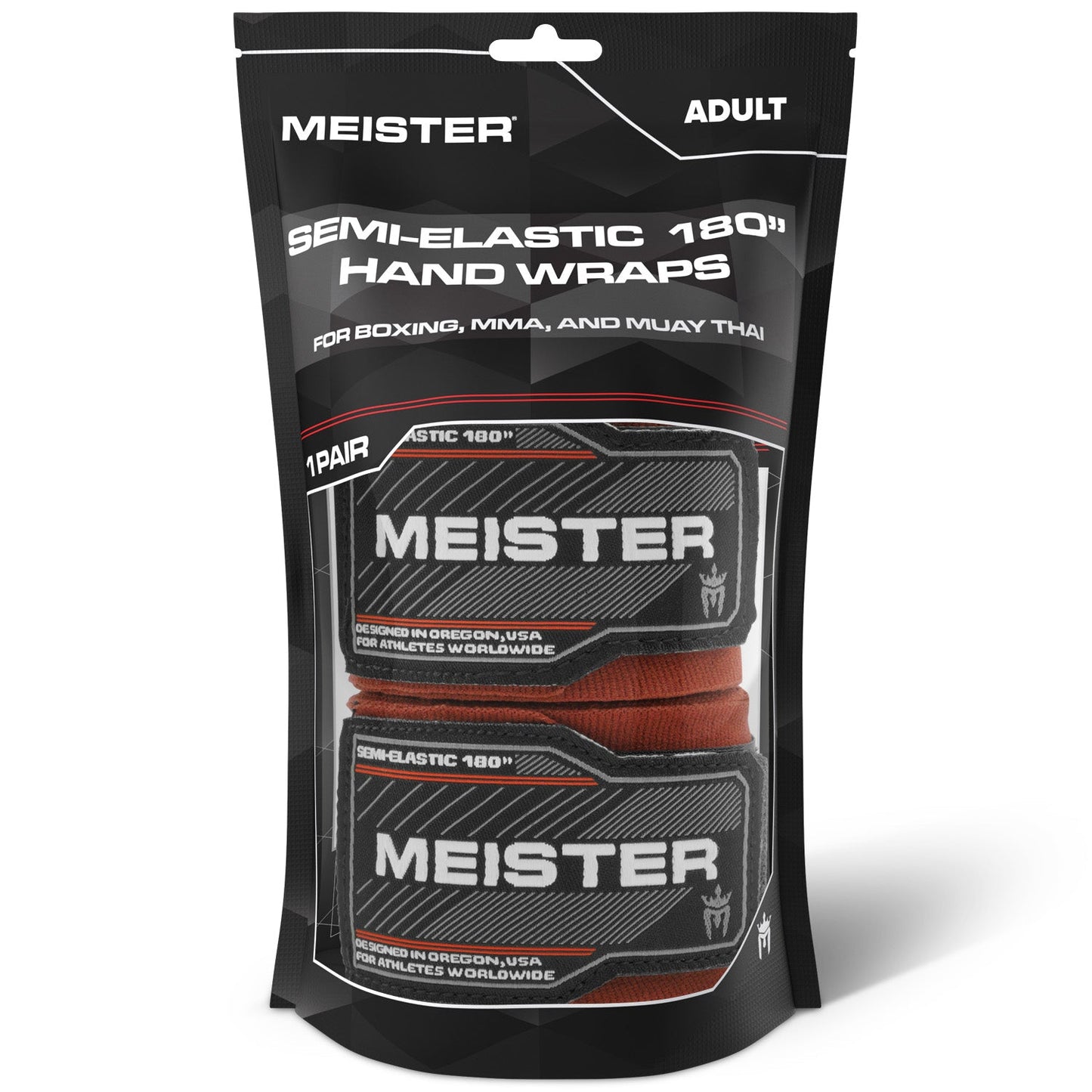 180" Semi-Elastic Hand Wraps (Pair)