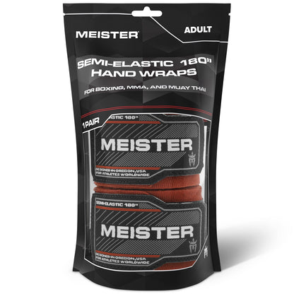 180" Semi-Elastic Hand Wraps (Pair)