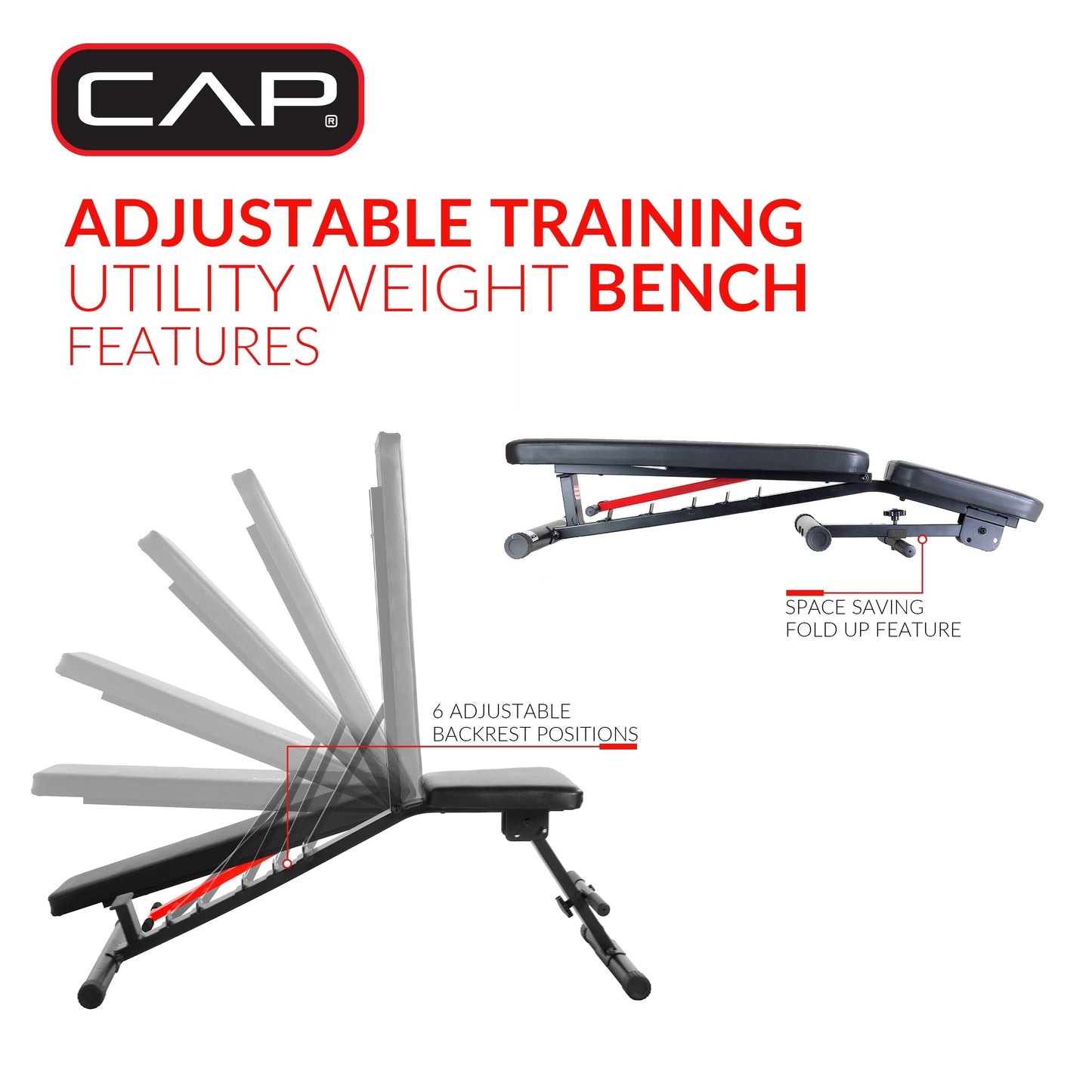 Multi Purpose (Foldable) Utility FID Weight Bench