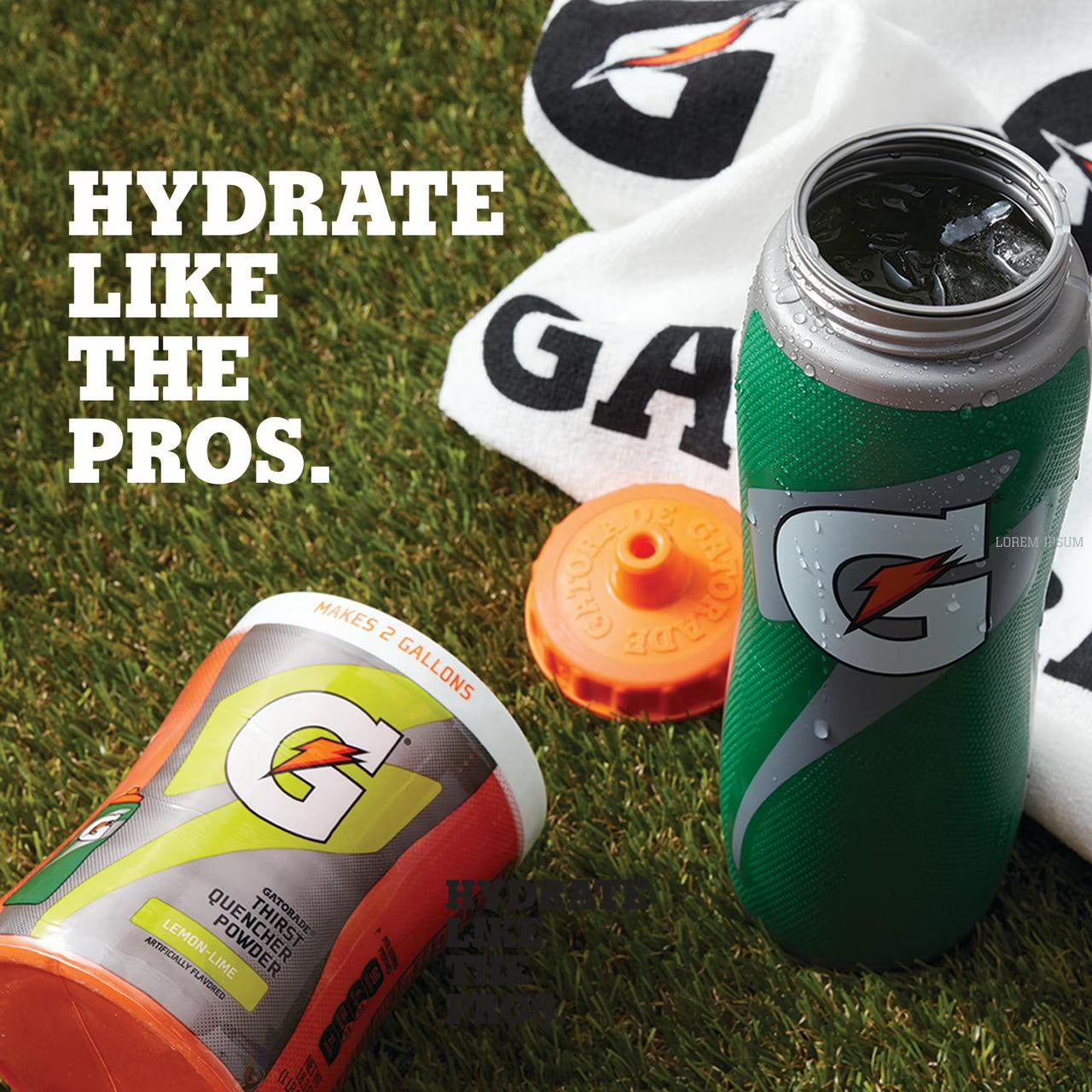 32 Oz Gator-Skin Bottle, Green, One Size