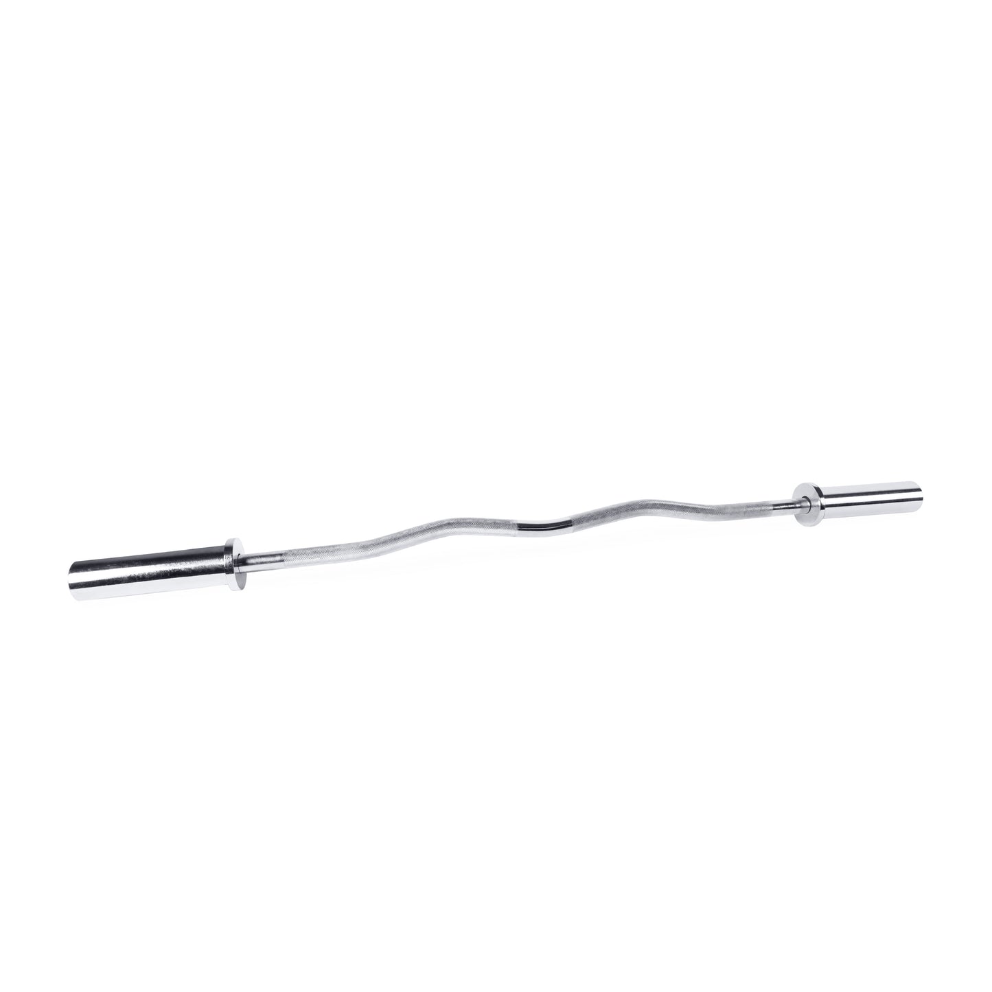 Barbell 47" Olympic Curl Bar, Chrome (Fits 2-Inch Weight Plates)
