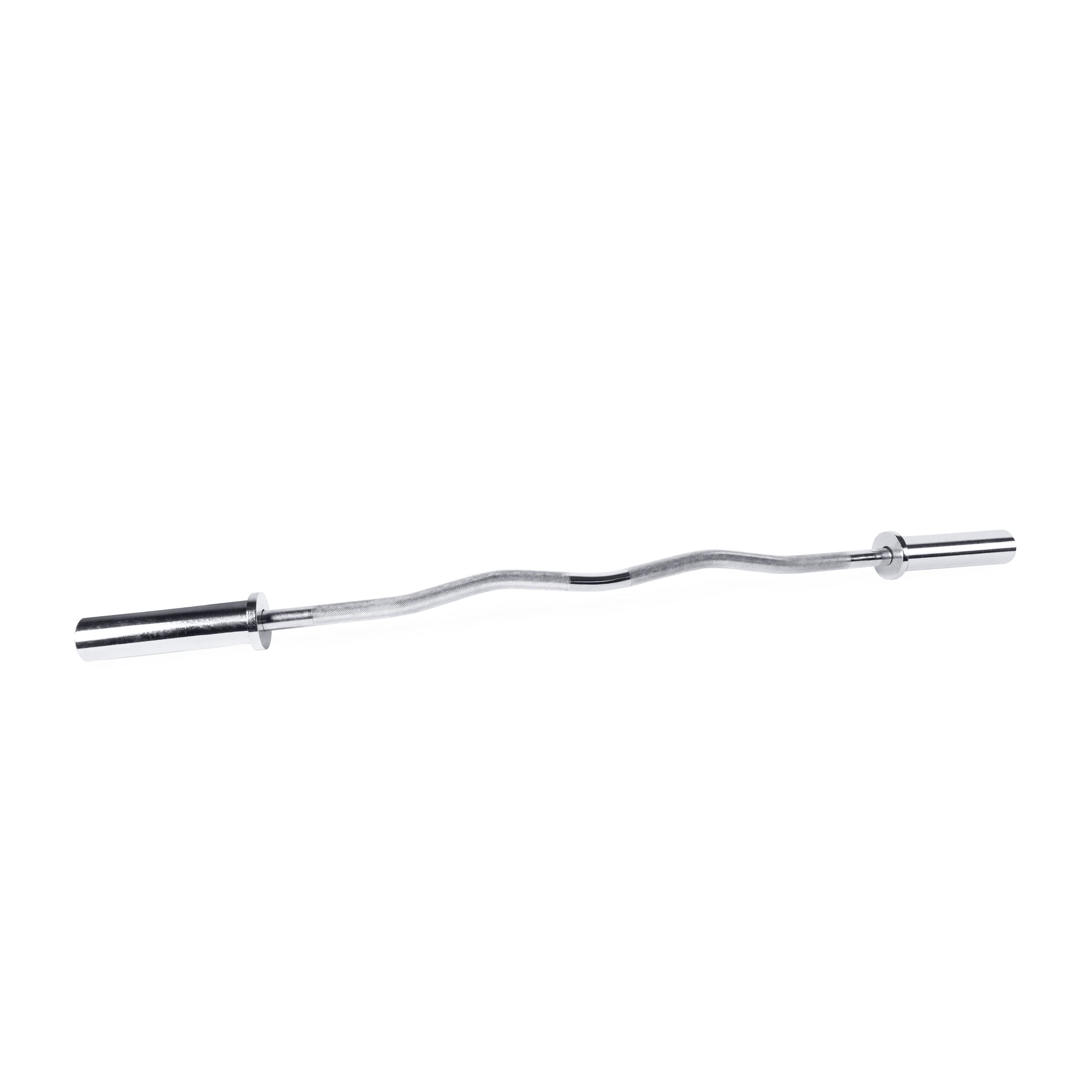 Barbell 47" Olympic Curl Bar, Chrome (Fits 2-Inch Weight Plates)
