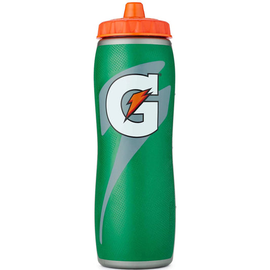 32 Oz Gator-Skin Bottle, Green, One Size