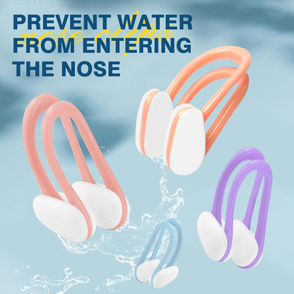Nose Clips Swimming, Swimming Nose Clip Kids 4-14,Waterproof Swimming Nose Plugs for Kids - Ensure Comfort and Safety in the Water