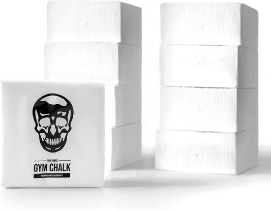 Gym Chalk, Athletic Powder Chalk for Maximum Grip Magnesium Carbonate Chalk for Powerlifting, Weightlifting, Rock Climbing, Gymnastics Chalk Block (8-2Oz Chalk Blocks)