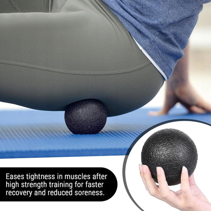 EPP Foam Massage Ball Deep Tissue Myofascial Release for Yoga Fitness | Firm High Density EPP, Trigger Point Therapy, Muscle Soreness Recovery, Portable Single Ball, Durable for Athletes