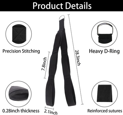 Tricep Rope, Tricep Pull down Attachment with Carry Bag, Tricep Rope Cable Attachment for Pull Downs, Strength Training, Arm Training, Facepulls and Perfect for Professional Gym