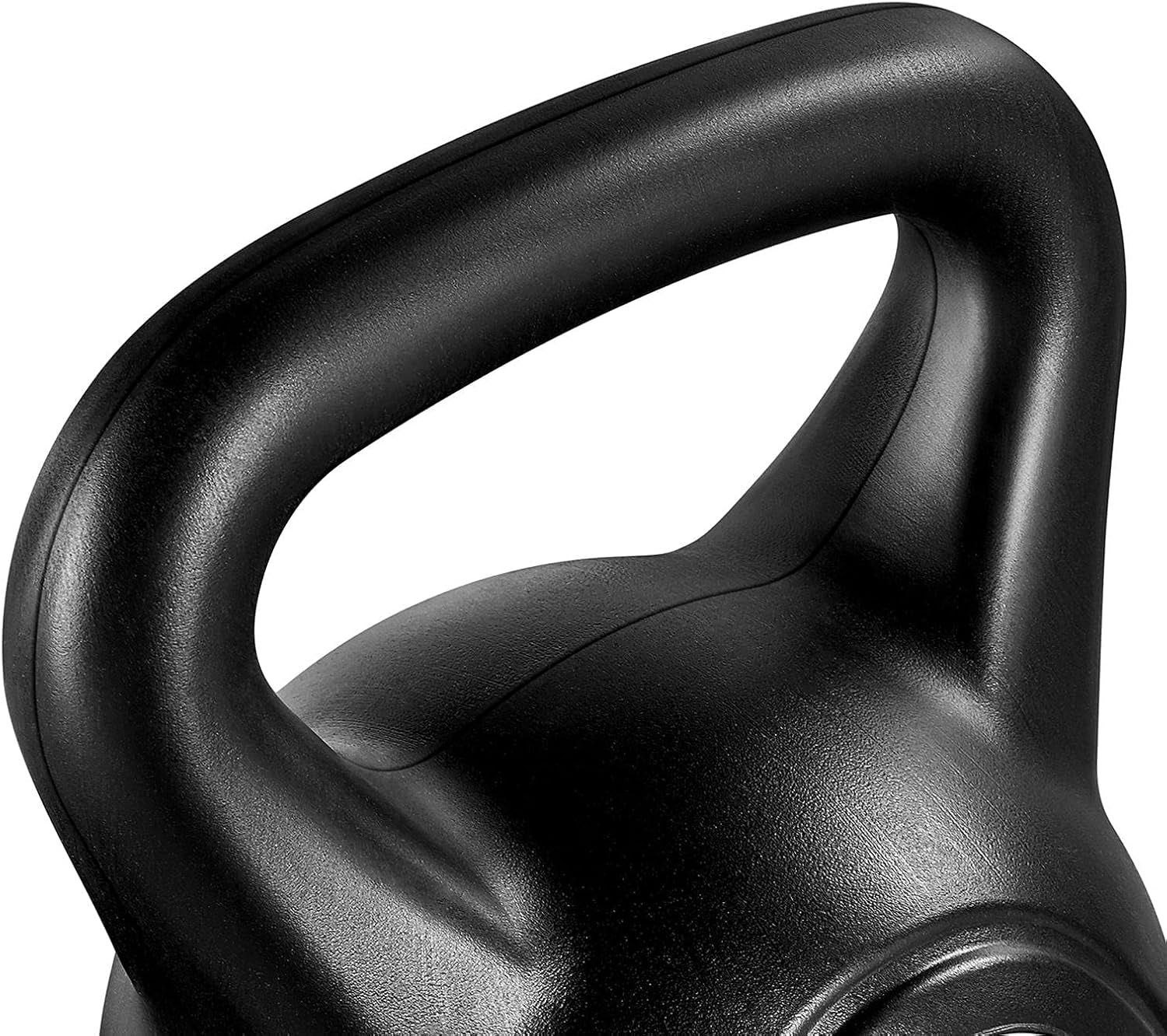 Yaheetech 6Pcs Kettlebell Set HDPE Coated Kettlebells Weight Sets 5LB, 10LB, 15LB, 20LB, 25LB, 35LB Kettlebells for Home Fitness Gym, Black