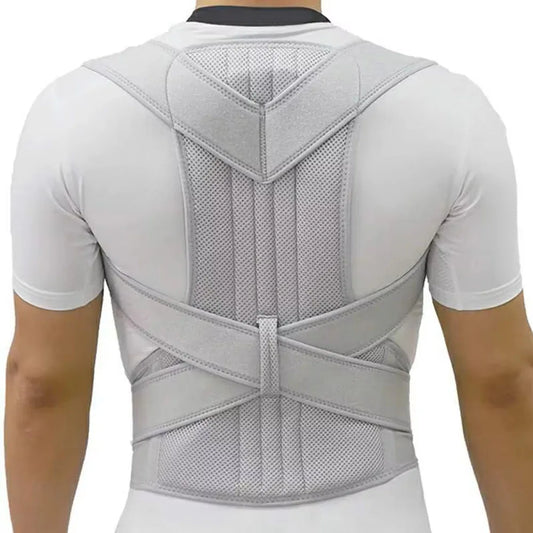 Universal Posture Belt for Men and Women - Comfortable and Fitting Back Support, Elastic with Back Support