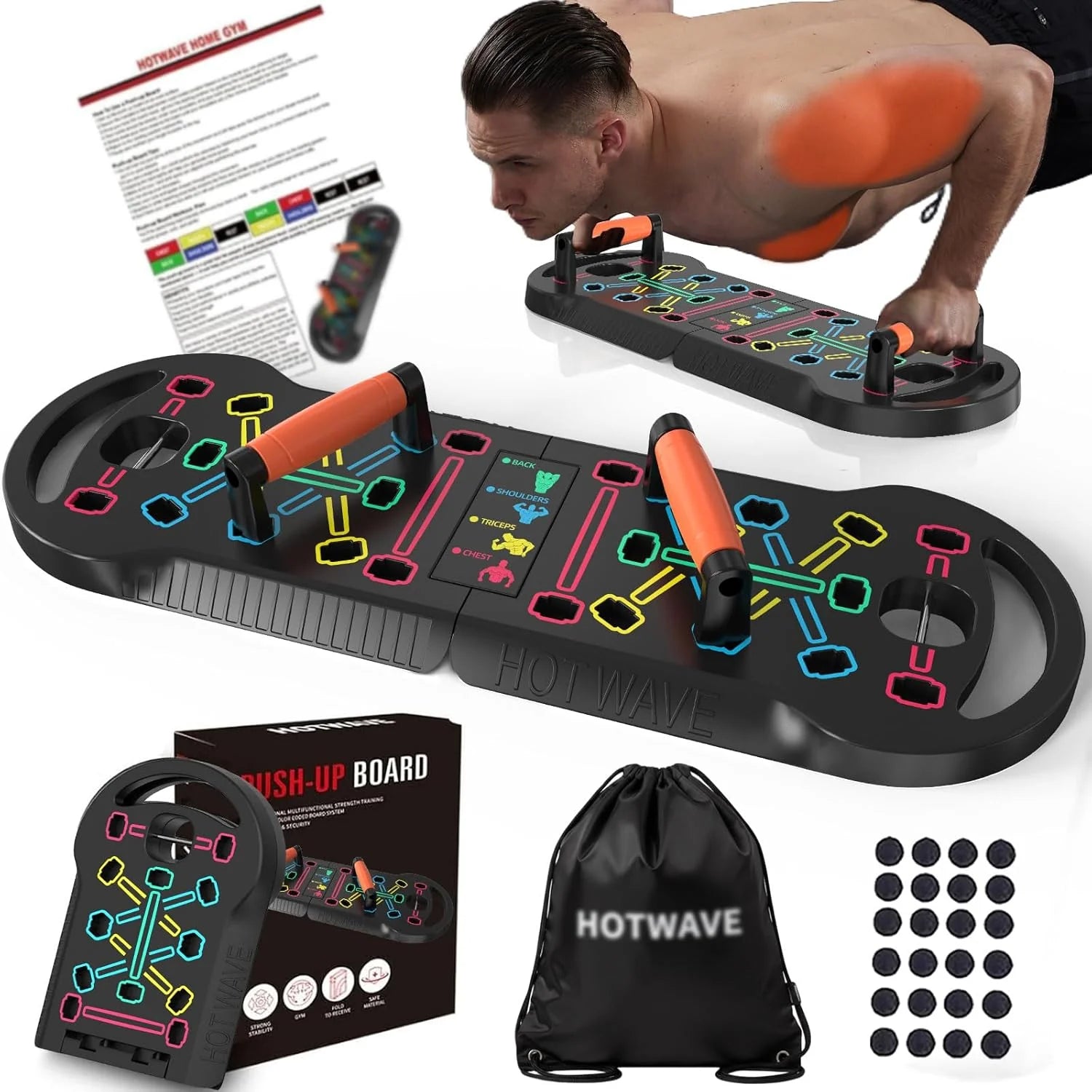 Hotwave-Fitness Board Push up Board