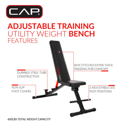 Multi Purpose (Foldable) Utility FID Weight Bench